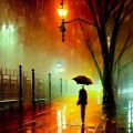 叶落 - 雨夜想你