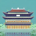 阳光剪影 - 广寒宫