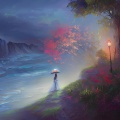 叶子（成都） - 我在红尘中等你 (海风轻扬/叶子)