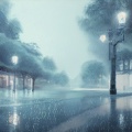 晚風 - 雨下的瞬间