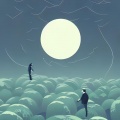 漫步 - 男人笑着都是泪