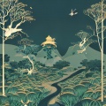父子组合️户外唱歌 - 三生三幸