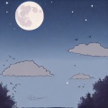 李 - 抬头月牙弯弯