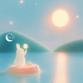 Sleepy Bunny’s Starry Voyage