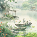 阳光小树苗 - 早春呈水部张十八员外