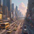 LoFi driving mode - City