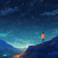 糖糖， - 望天