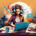 Music For Working Hard、Work Music Playlist、Music for Work Playlist - Steady Focus Stream