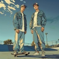 Barba legendaria、Lo-Fi atmosférico、Bosques de Tranquilidad - Groove De Himno Callejero