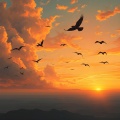 Flying Through The Night