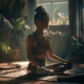 Vibes de Átomo、Serenidad para el alma、Instrumentos de la paz - Frecuencia De Meditación En Serenidad