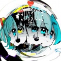 いえぬ、初音ミク、鏡音リン - ムキブツとユーキブツ