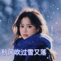 秋风吹过雪又落