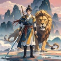 紫明微星征尘士 - 水龙吟黄飞鸿狮王争霸