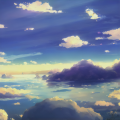 万里晴空