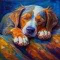 Música del domingo por la mañana、Felicidad de la música para perros、Gotas de lluvia para calmar a los perros - La Música Suave Calma El Estrés Del Perro