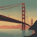 Golden Gate Bridge / Santa Cruz