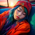 Lofi Afrobeat、SLEEP/CHILL、Sleep Repeat Music - Soft Echoes Calm Sleep