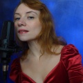Jodie Marie ASMR - Rubbing A Paper Ornament & Soft Whispers Ear To Ear