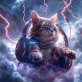 Cats Thunder Purr