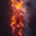 Warm Binaural Flames for Stress Release