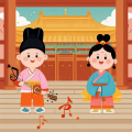 小企鹅儿歌 - 国学成语儿歌《载酒问字》