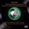 MOZART: Horn Concertos Nos. 1-4 / Piano and Wind Quintet (Brain, Karajan, Gieseking) [1953, 1955]