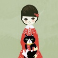 red dress girl - EP
