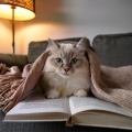 Música fácil de escuchar el domingo por la mañana、Canciones de gatos、Fuertes sonidos de lluvia - Gatos Pacíficos Melodías Relajantes