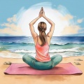 Vibes de Átomo、Música de yoga y meditación、Música suave de yoga - Murmullos De La Calma De Yoga