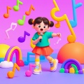 彩虹宝贝 - 快乐的小孩
