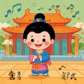 恐龙儿歌 - 国学文言文启蒙儿歌《高启《送虚白上人序》》