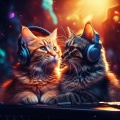 6 Hz Guru、Chilled Cats - Lofi Tunes for Cats