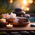Un sanador sonoro、Resplandor de spa、Fondo Sonido Efectos Meditación Spa - Se Desarrollan Ritmos Sutiles