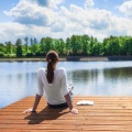 Binaural Beats Solitude、Relaxing Ambients、Relaxing Music for Stress Relief - Soft Glow of Reflection