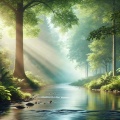 Melike Manoj、Calm Fjord、Frederick - trees