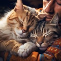 Frecuencias de solfeo 528 Hz、Música para Calmar a tu Gato、Música para Gatos Dormidos - Los Gatos Consuelan Los Tonos Del Hip Hop