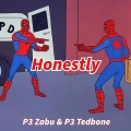 P3 Zabu、P3 Tedbone - Honestly (feat. P3 Tedbone)(Explicit)