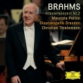 Maurizio Pollini、Staatskapelle Dresden、Christian Thielemann - Brahms: Piano Concerto No. 2 In B Flat, Op. 83: 4. Allegretto grazioso - Un poco più presto