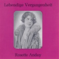 Rosette Anday - O schöne Jugendtage