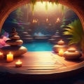Estética de paz、Belleza Spa Música、Conjunto Relajante Spa - Las Vías De Terapia Evolucionaron