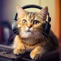 Purring Cat Chords: Smooth Relaxing Tones