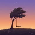 고요한 저녁 바람