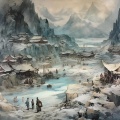 予独爱莲 - 泼墨漓江