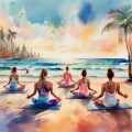 En el océano (efectos de sonido)、Música de yoga para clases de yoga、Zona Yogui - Tonos Orquestales Que Sanan Y Calman