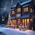 Snowy Jazz Café Cozy Winter Music for Coffee & Relaxation