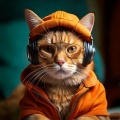 Feline Chill Beats: Hip Hop for Relaxed Cats