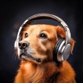 Lofi Dog Rhythms: Calming Musical Flow