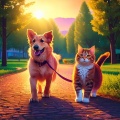 Ambient Lofi Tunes for Comforting Pets