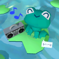 Joyful - frog